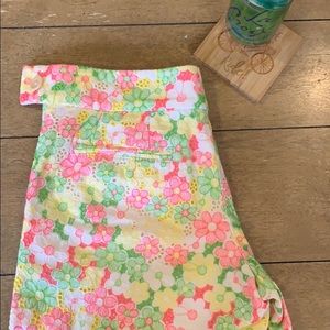 Lilly Pulitzer Neon Flower Shorts